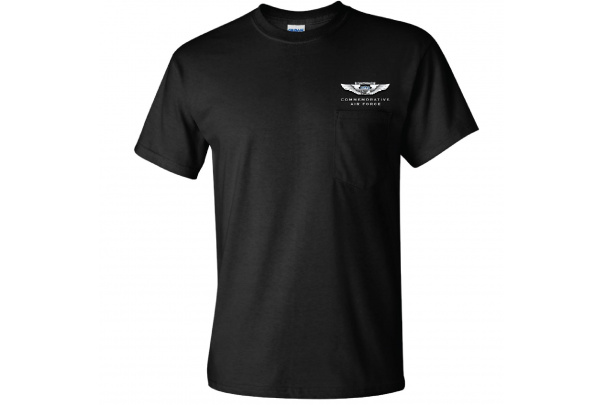 Texas Raiders Black T-Shirt with Pocket