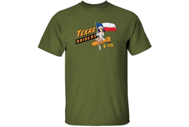 Texas Raiders Nose Art T-Shirt